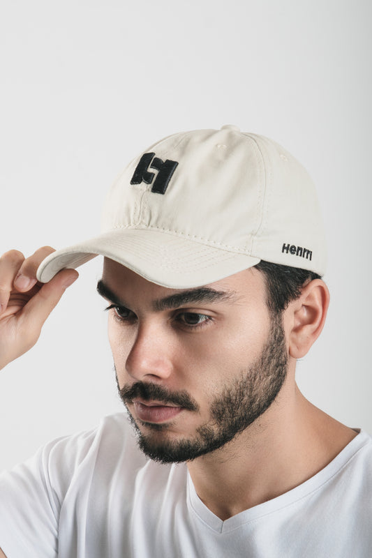 Boné em Alg. Premium - Off White