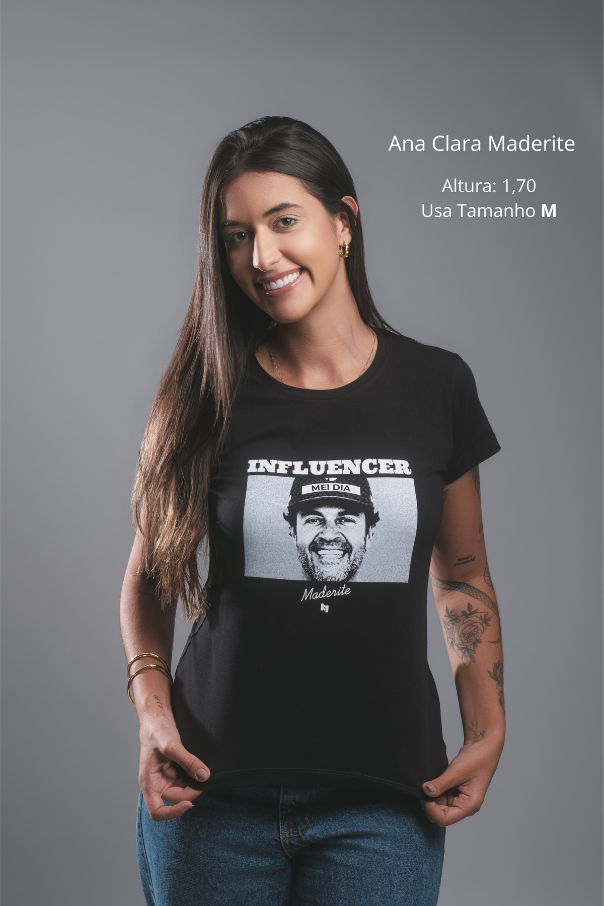 KIT 2x Camisetas Maderite - Coleção Influencer