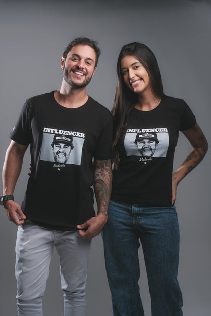 Camiseta Maderite Eterno em Alg. Egípcio - Preta