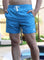 Short Tactel com Elastano - AZUL