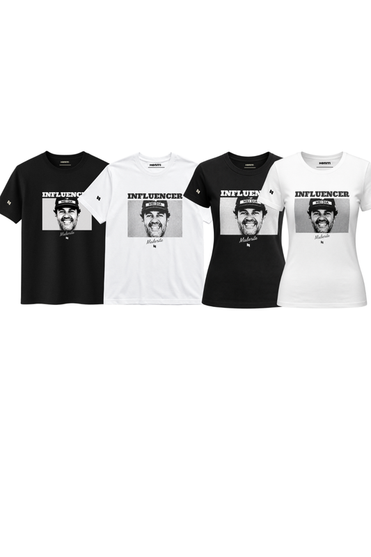 KIT 4x Camisetas Maderite - Coleção Influencer