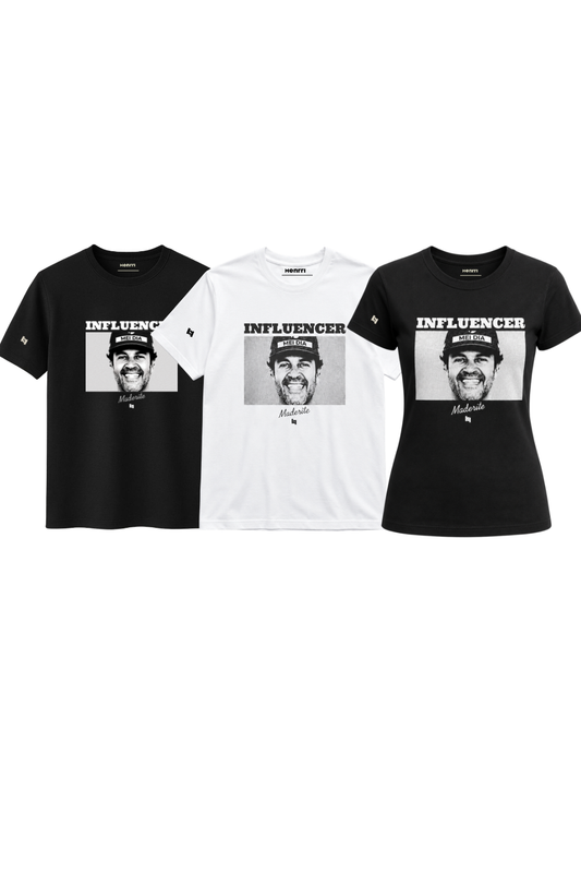 KIT 3x Camisetas Maderite - Coleção Influencer