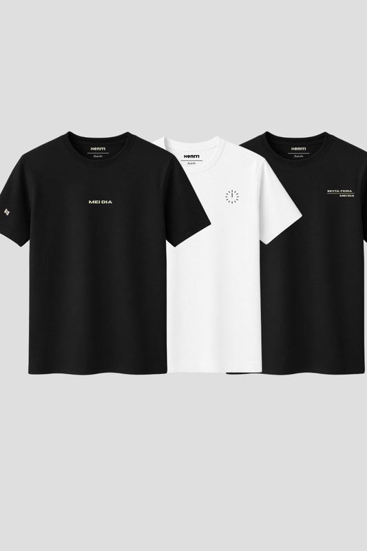 KIT 3x Camisetas Maderite
