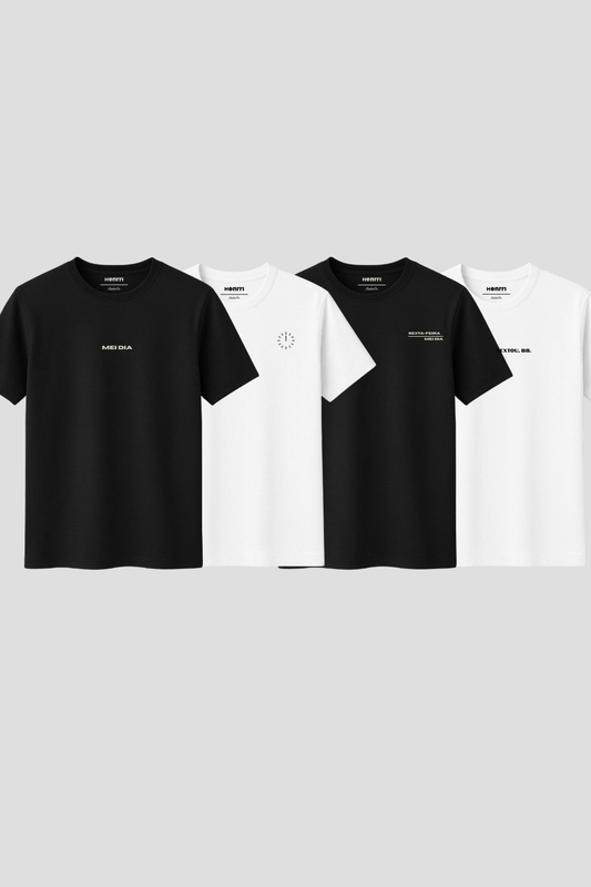 KIT 4x Camisetas Maderite