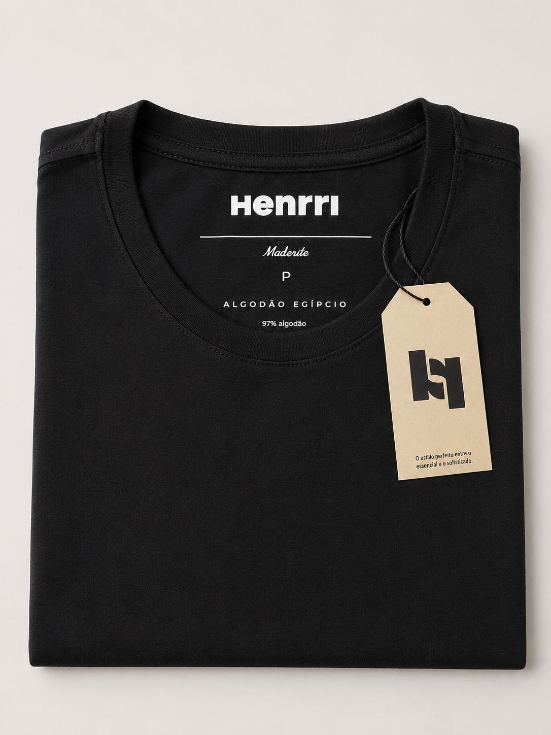 Camiseta Maderite Eterno em Alg. Egípcio - Preta