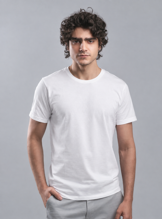 Camisa 100% Algodão Premium BRANCA