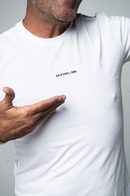 Camiseta Alg. Egípcio - Branca (Sextou BB)
