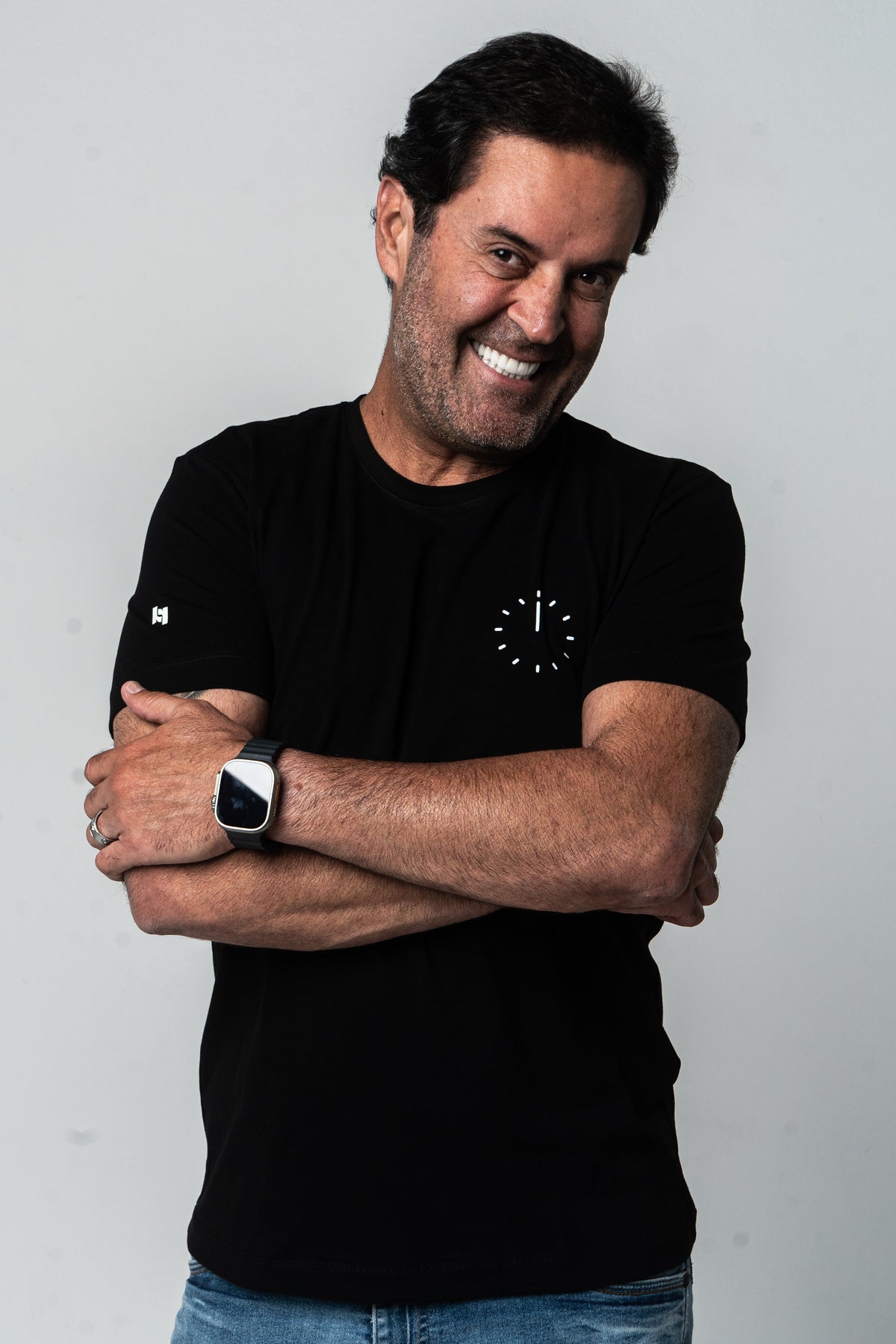 Camiseta Alg. Egípcio - Preta (Relógio Mei Dia)